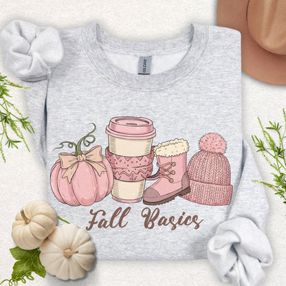 Cozy Fall Basics Crewneck Sweatshirt