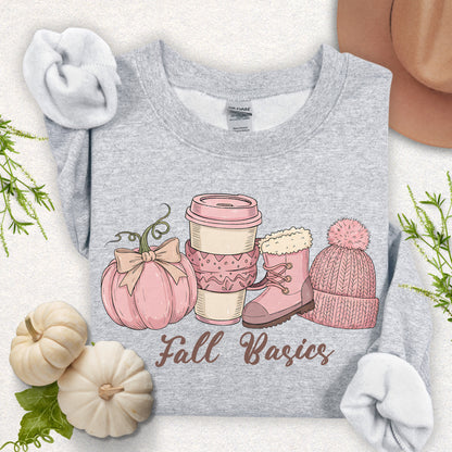 Cozy Fall Basics Crewneck Sweatshirt