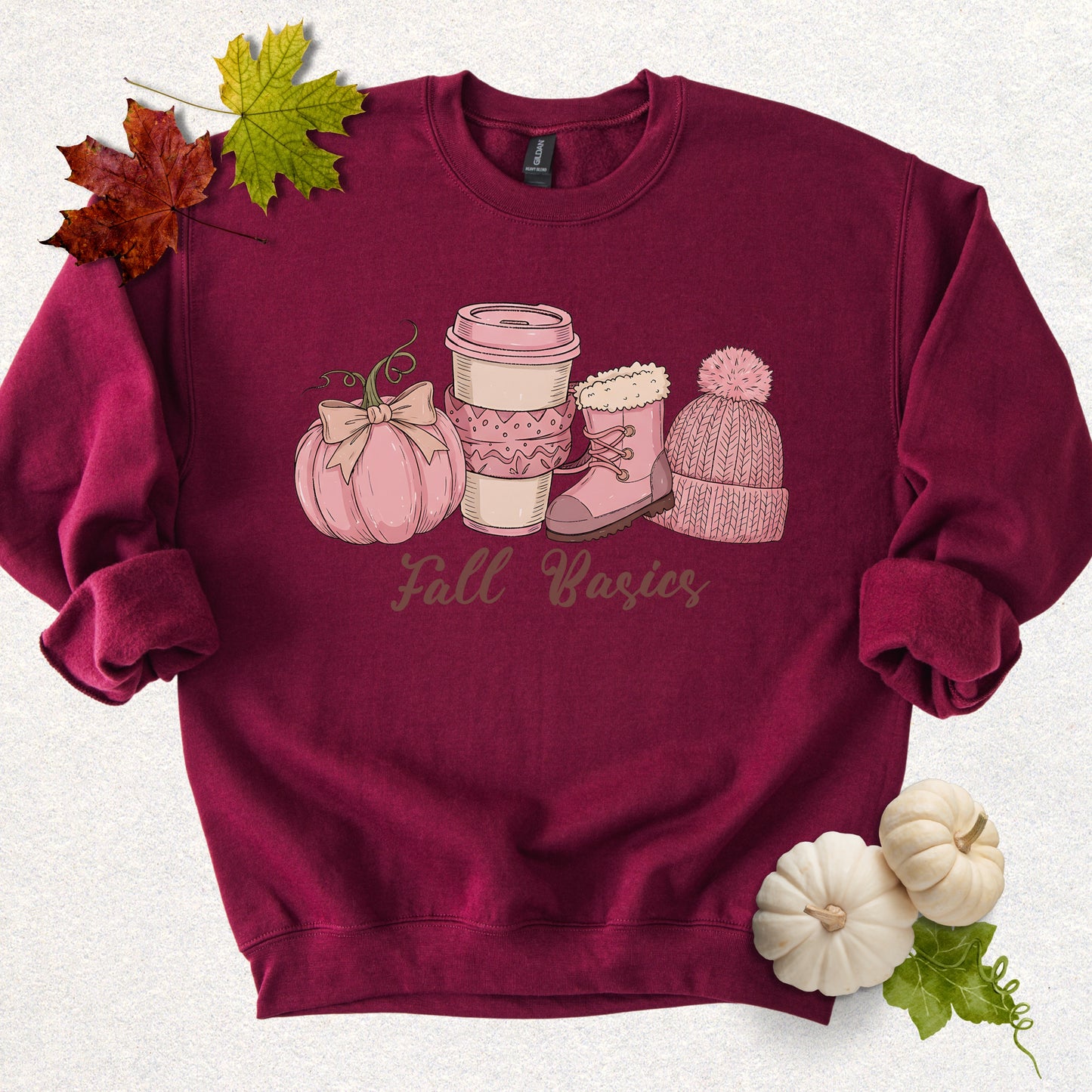 Cozy Fall Basics Crewneck Sweatshirt