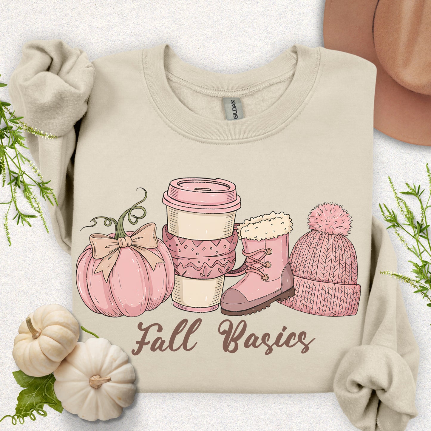 Cozy Fall Basics Crewneck Sweatshirt