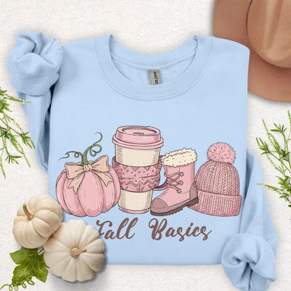 Cozy Fall Basics Crewneck Sweatshirt