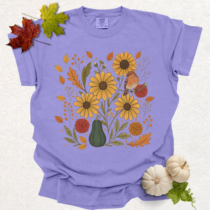 Autumn Floral Vibes Tee