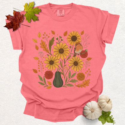 Autumn Floral Vibes Tee
