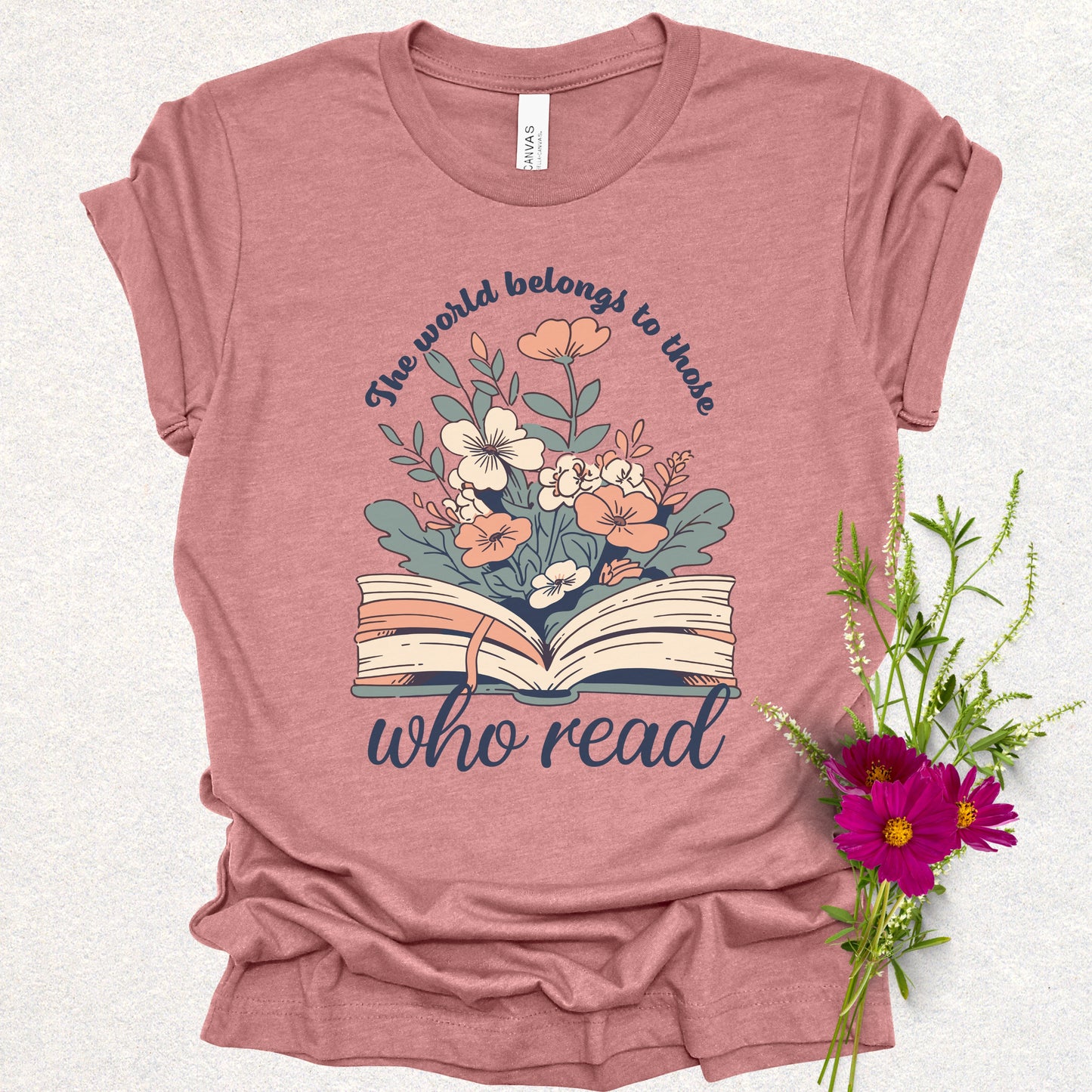 The World Belongs to Those Who Read Tee