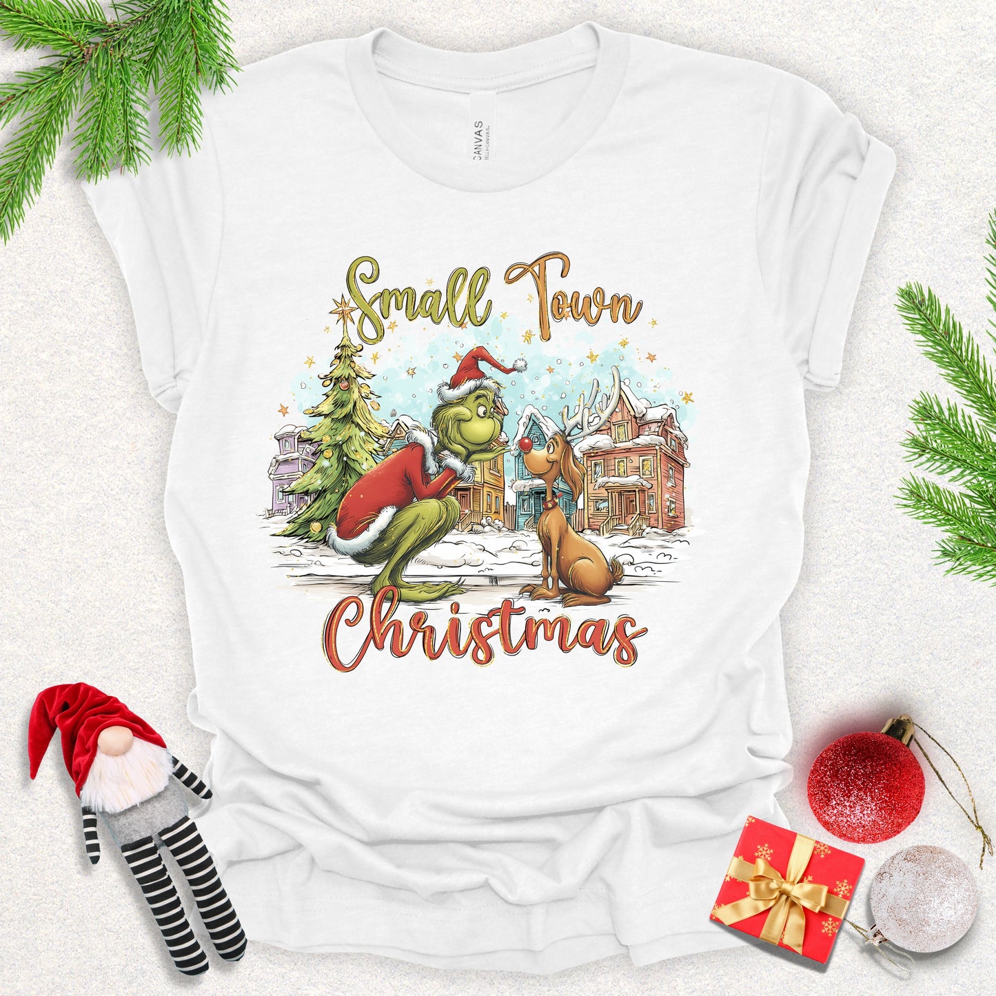 Small Town Christmas Tee