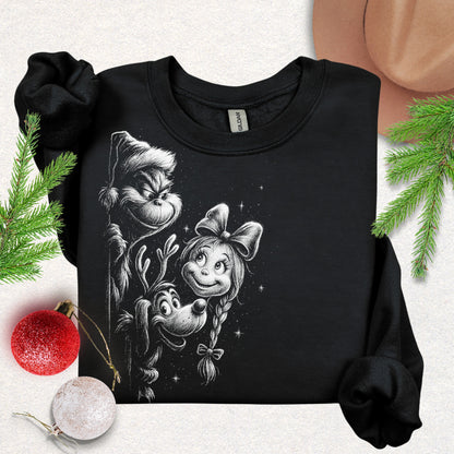 Merry Mischief Trio Sweatshirt