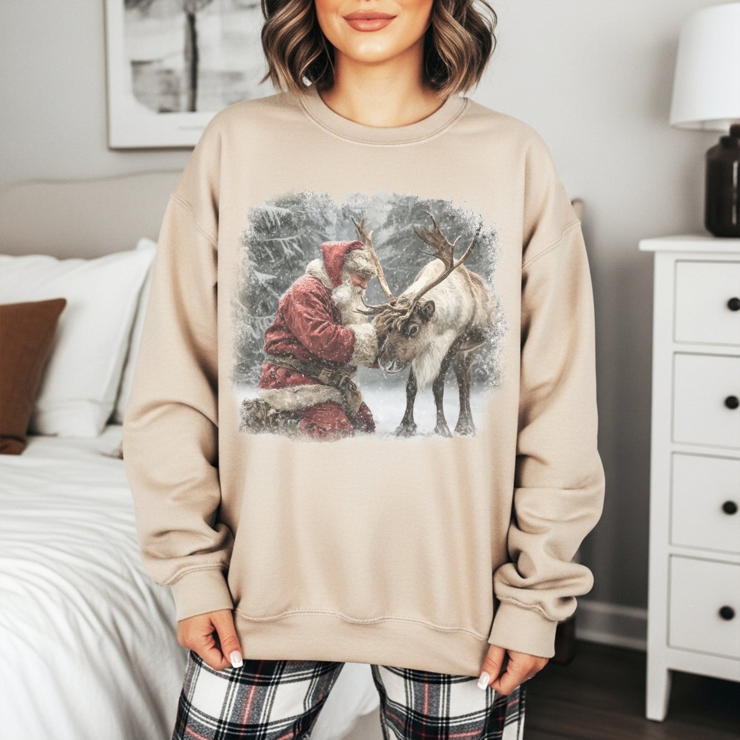 Santa's Reindeer Sweatshirt
