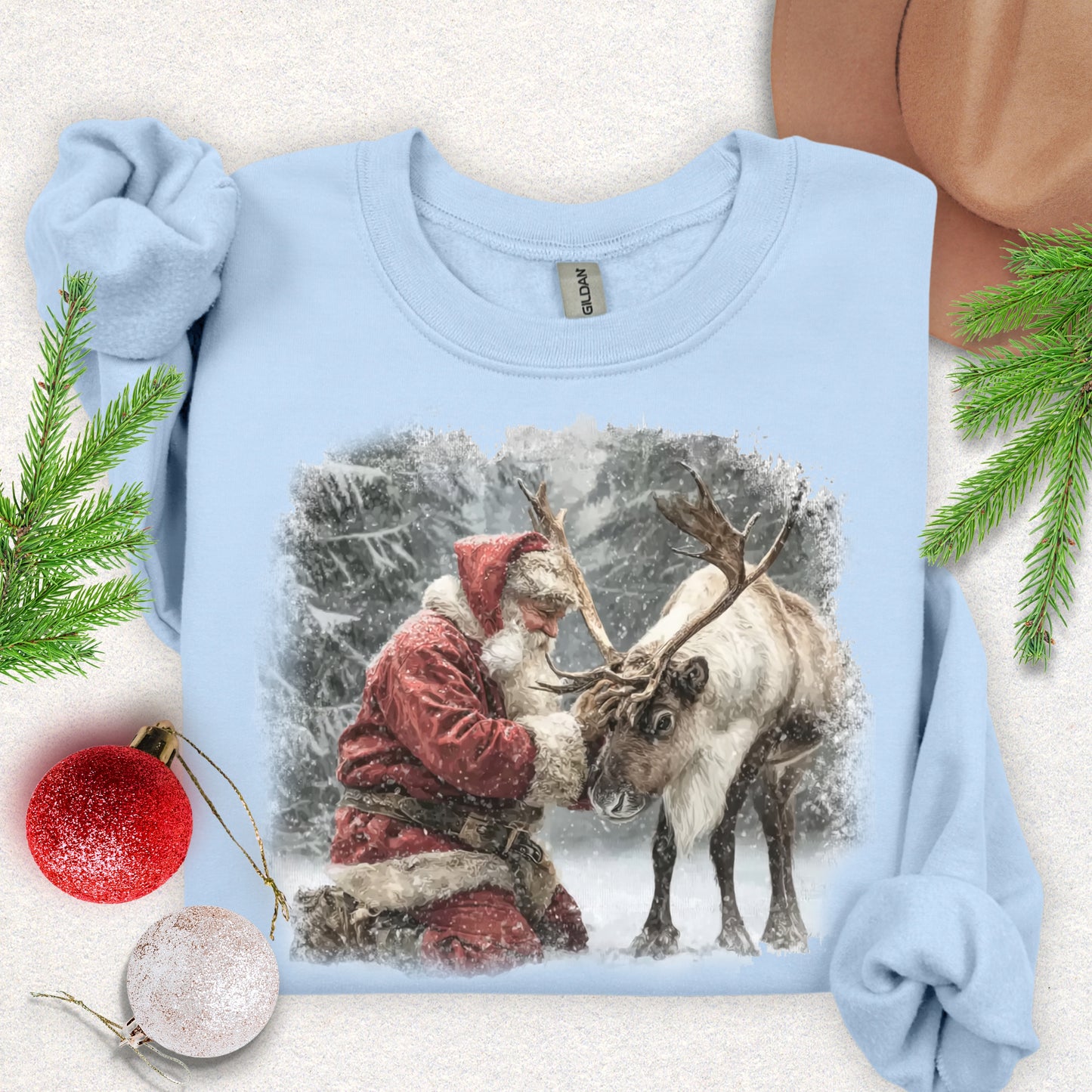 Santa's Reindeer Sweatshirt