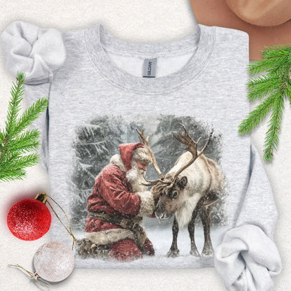 Santa's Reindeer Sweatshirt
