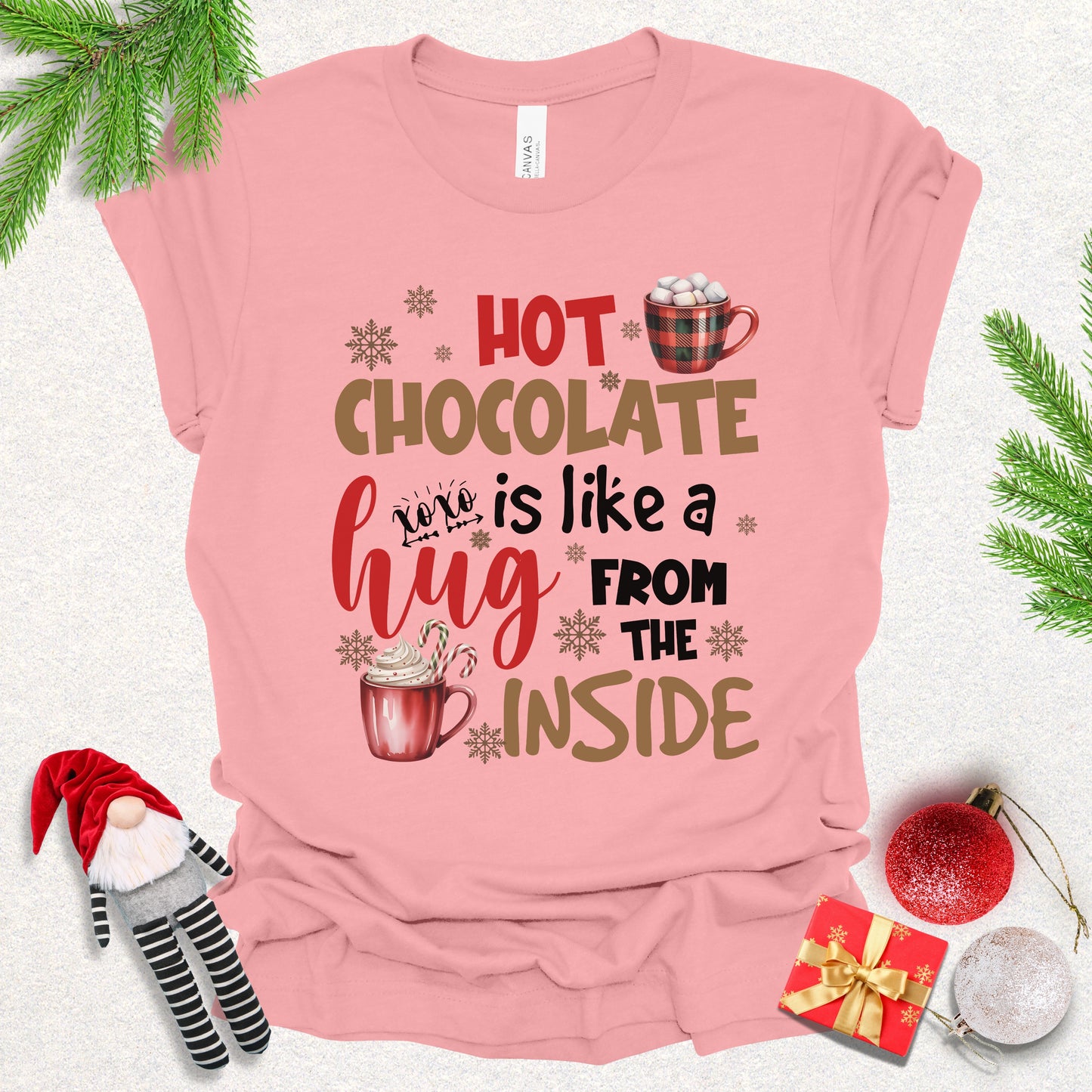 Hot Chocolate Is Like a Hug Tee