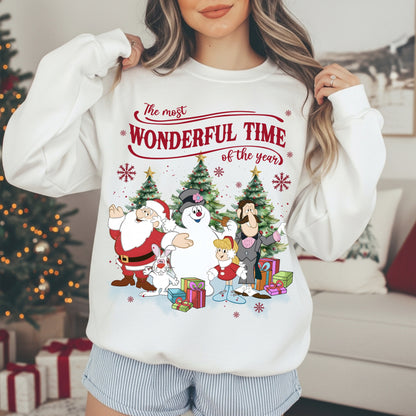 It's a Wonderful Time of the Year" Sweatshirt (Front & Back Design)