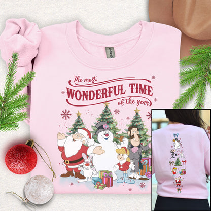 It's a Wonderful Time of the Year" Sweatshirt (Front & Back Design)