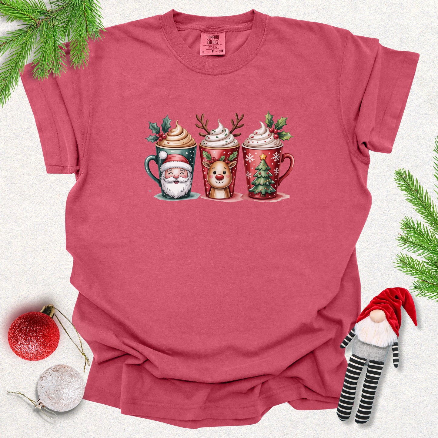 Festive Christmas Drinks Tee