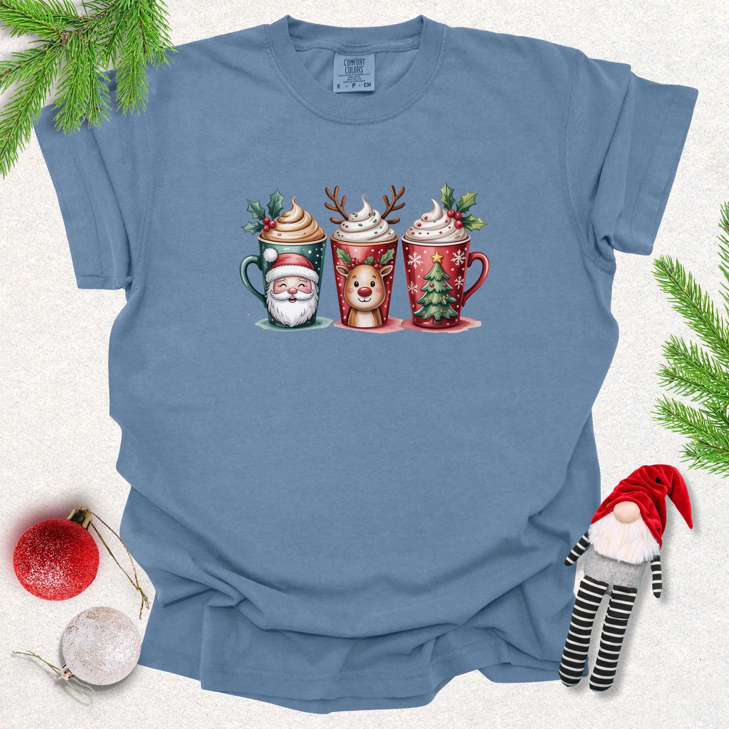 Festive Christmas Drinks Tee