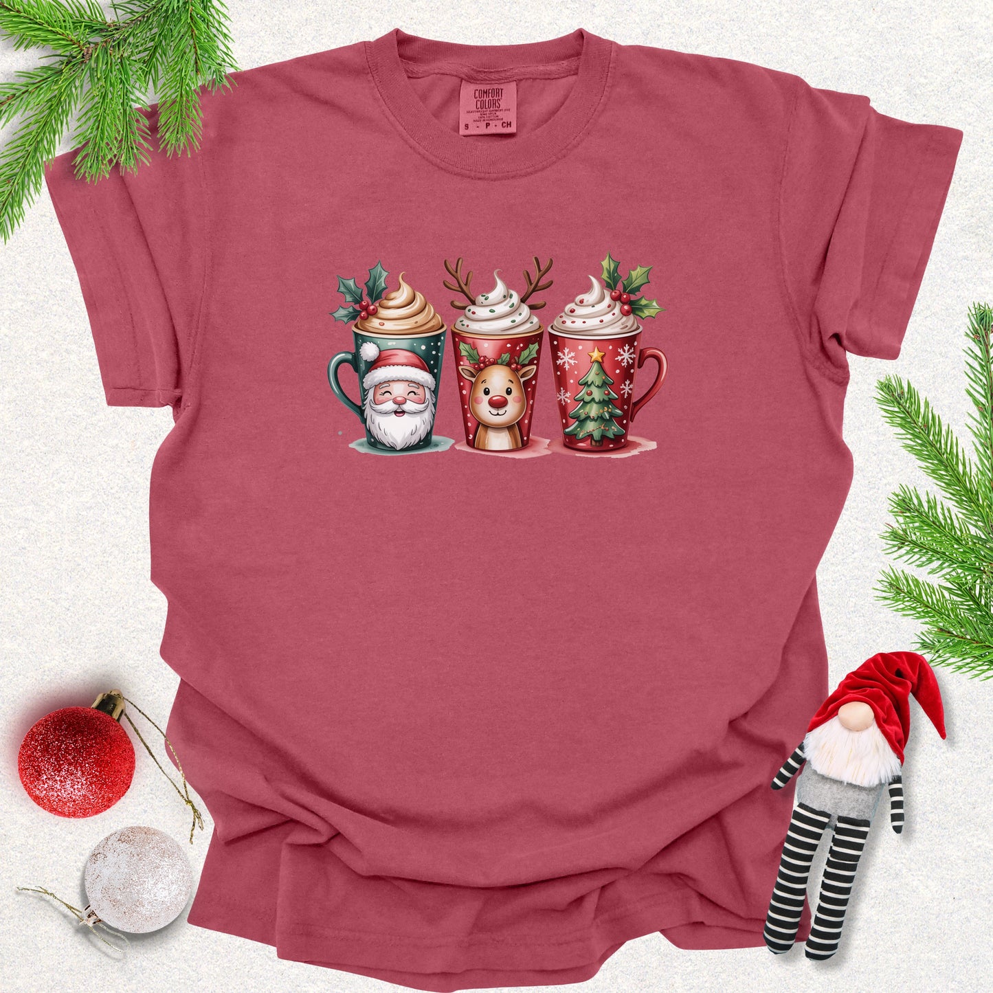 Festive Christmas Drinks Tee